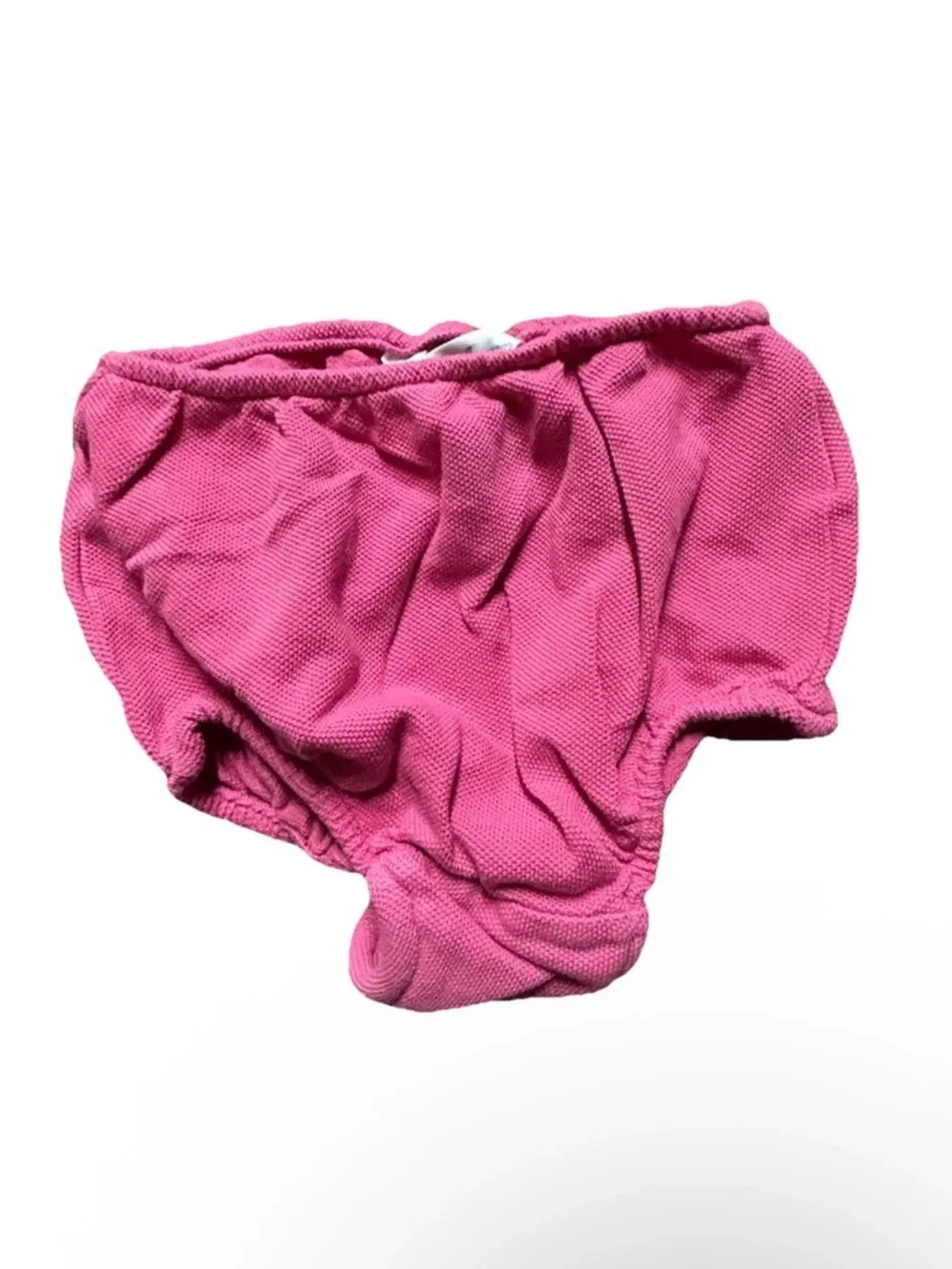 Baby Girl Pink Ralph Lauren Long Sleeve Dress Diaper Cover Size 6 Months
